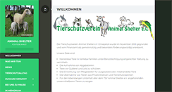 Desktop Screenshot of animal-shelter.de